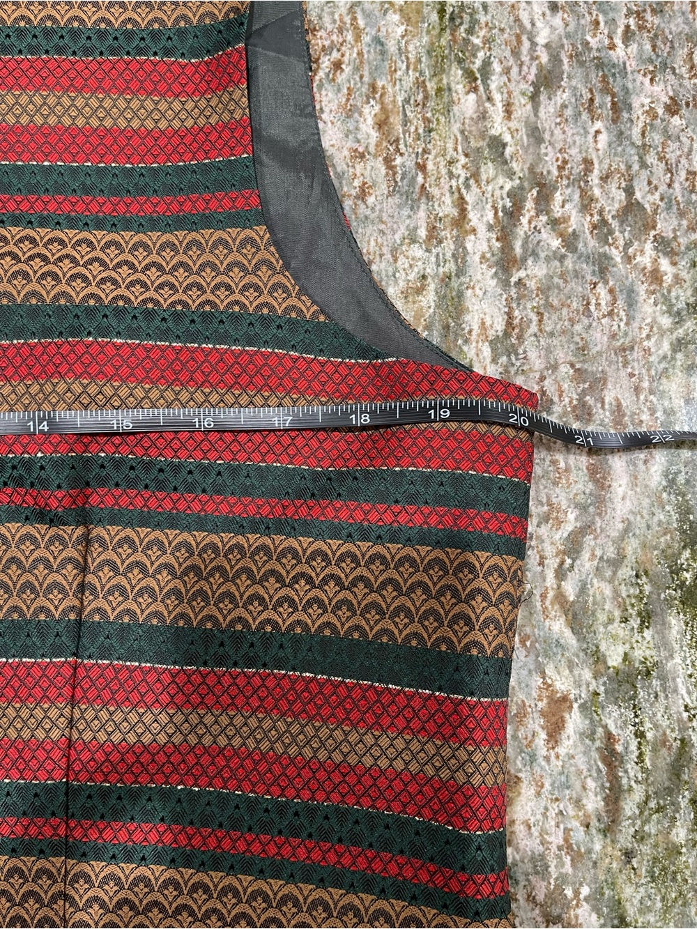 Pendleton Striped Patterned Vest - Picture 4 of 5